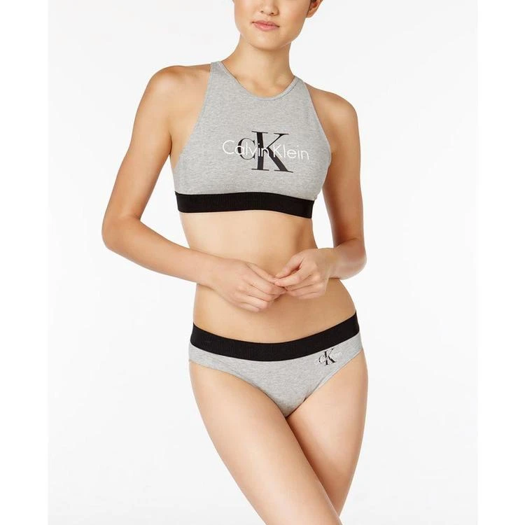 Calvin Klein Low-Impact Retro Logo Bralette QF1642 女士无钢圈舒适文胸 商品