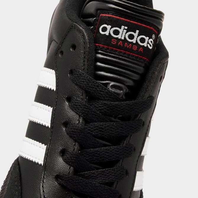 商品Adidas|大童Samba经典款足球鞋 真皮 Smooth036516A BKW,价格¥526,第3张图片详细描述
