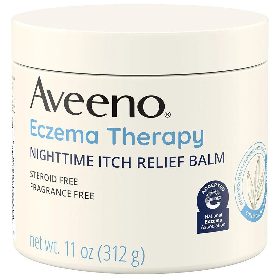 商品Aveeno|Eczema Therapy Nighttime Itch Relief Balm Fragrance-Free,价格¥173,第1张图片