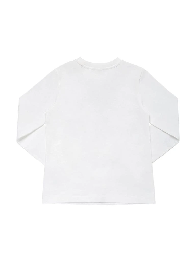商品Moschino|Printed Cotton Jersey T-shirt,价格¥713,第2张图片详细描述