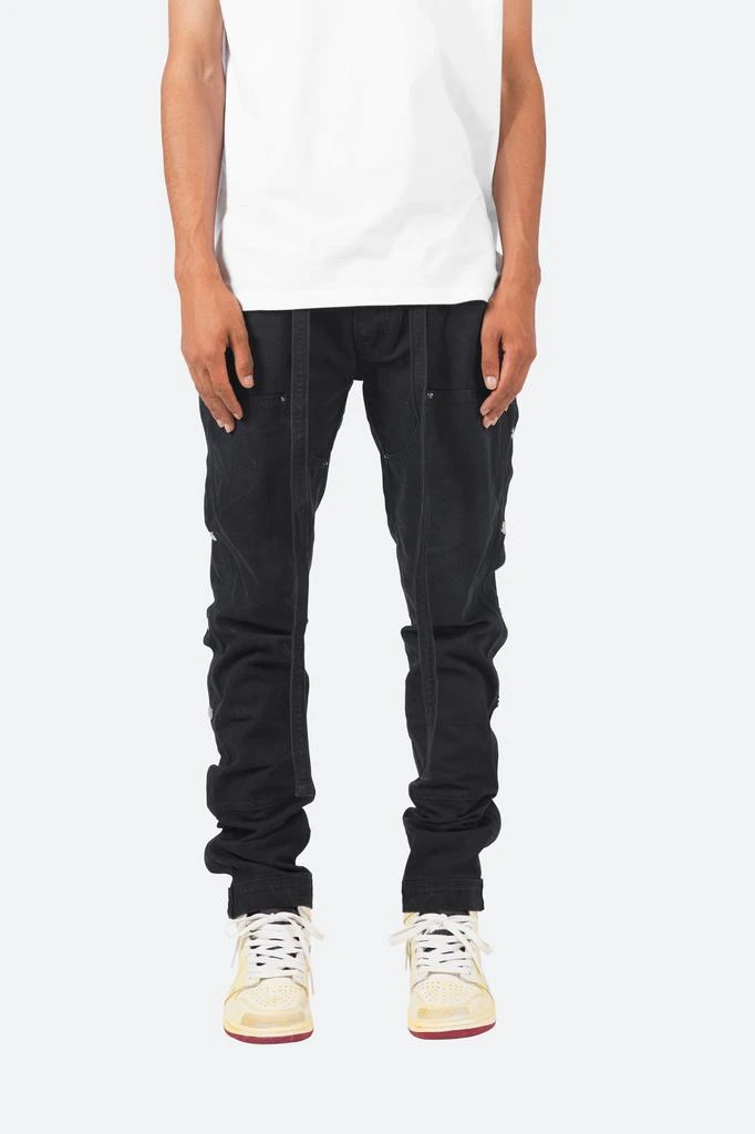 商品MNML|Snap Western Pants - Black裤,价格¥296,第1张图片