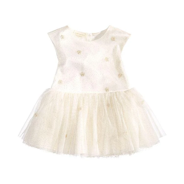 商品First Impressions|Metallic Dots Dress, Baby Girls, Created for Macy's,价格¥109,第1张图片