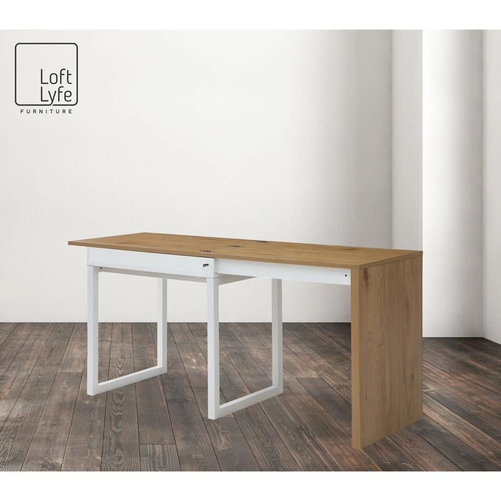 商品Loft Lyfe|Loft Lyfe Ashly Writing Desk,价格¥1518,第4张图片详细描述