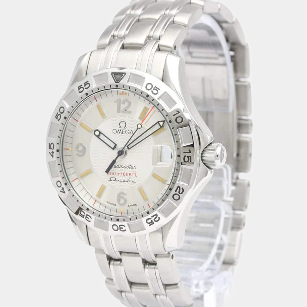 商品[二手商品] Omega|Omega Silver Stainless Steel Seamaster Omegamatic 2514.30 Quartz Men's Wristwatch 36 mm,价格¥11689,第1张图片