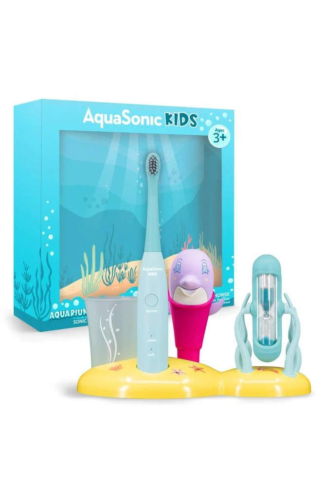 商品AquaSonic|Aquarium Adventures Kids Toothbrush Set,价格¥185,第1张图片