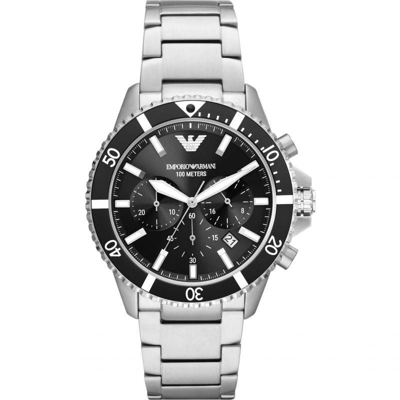 商品Emporio Armani|Emporio Armani 阿玛尼 百搭气质石英腕表 AR11360,价格¥2145,第1张图片