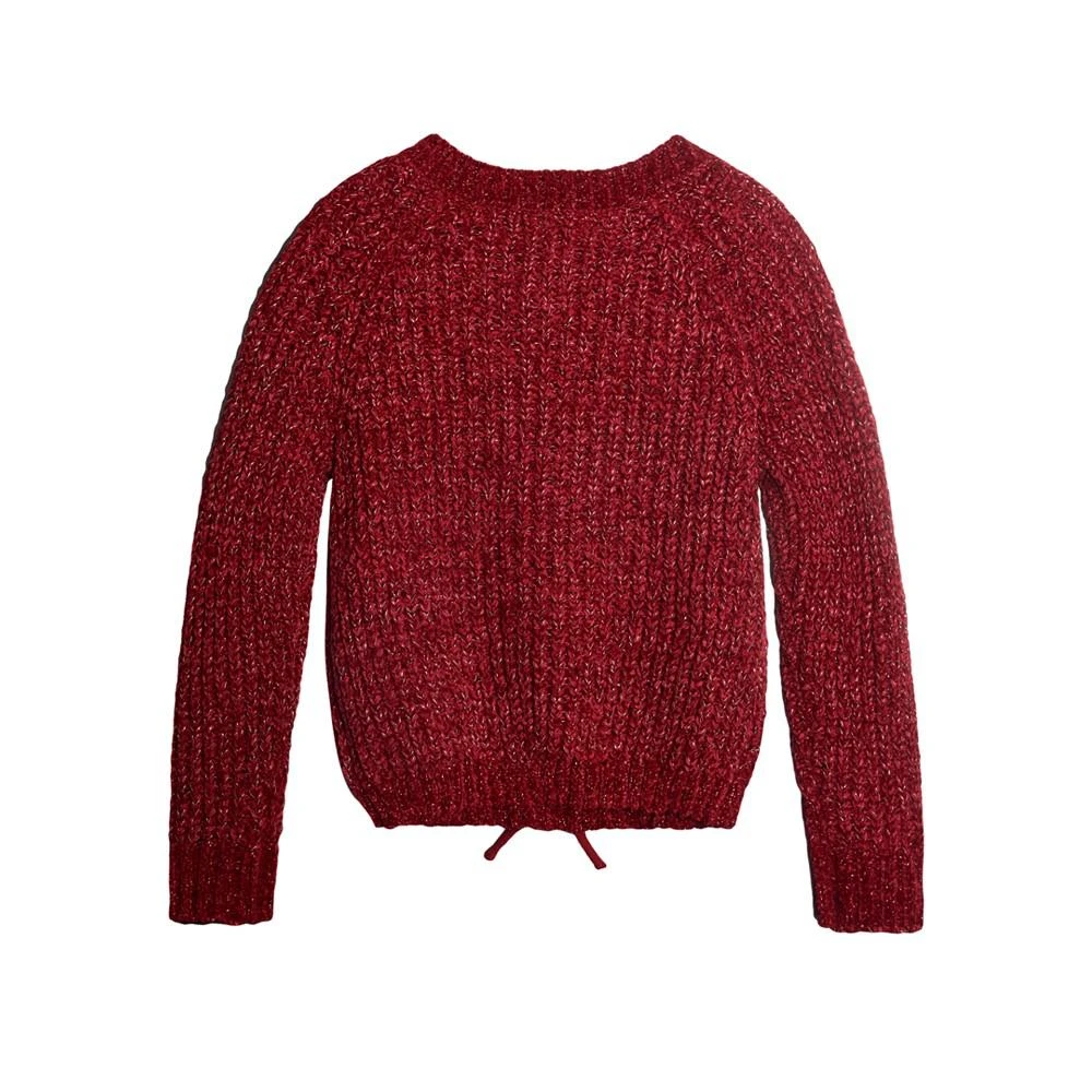 商品Epic Threads|Big Girls V-neck Cinched Sweater, Created For Macy's,价格¥72,第2张图片详细描述