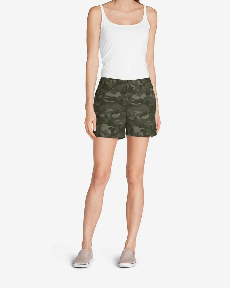 商品Eddie Bauer|女士Women's Willit Poplin Shorts - Print,价格¥261,第1张图片