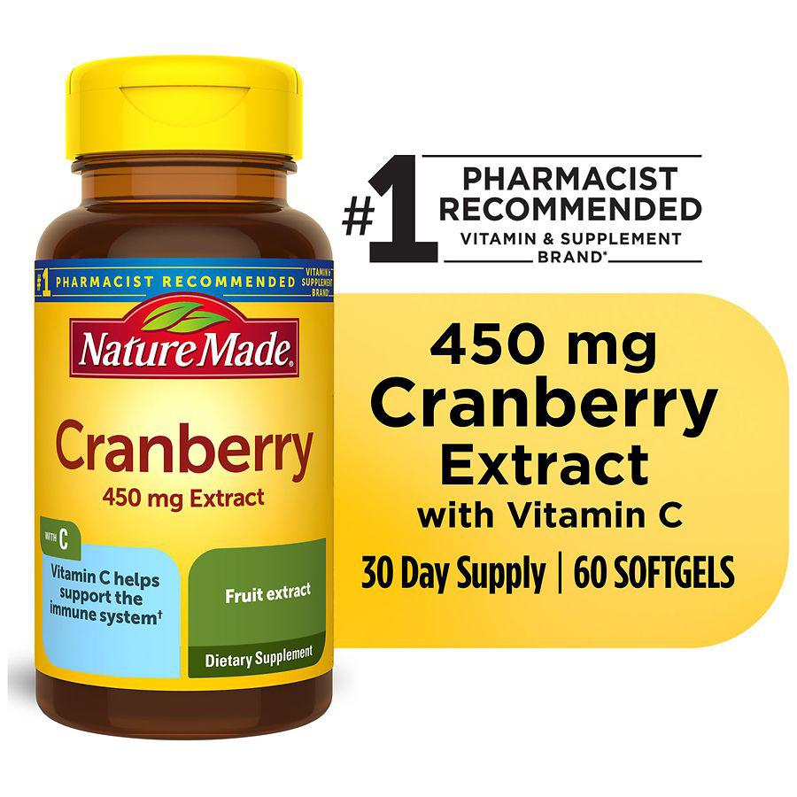 Cranberry with Vitamin C Softgels商品第7张图片规格展示
