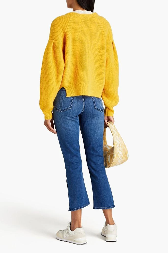 商品Rag & Bone|Nina faded high-rise kick-flare jeans,价格¥501,第3张图片详细描述