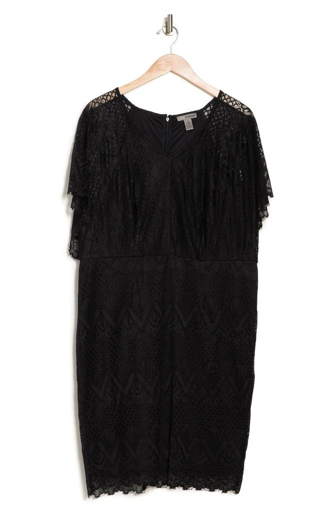 商品Love by Design|Jeanne V-Neck Lace Dolman Dress,价格¥183,第3张图片详细描述