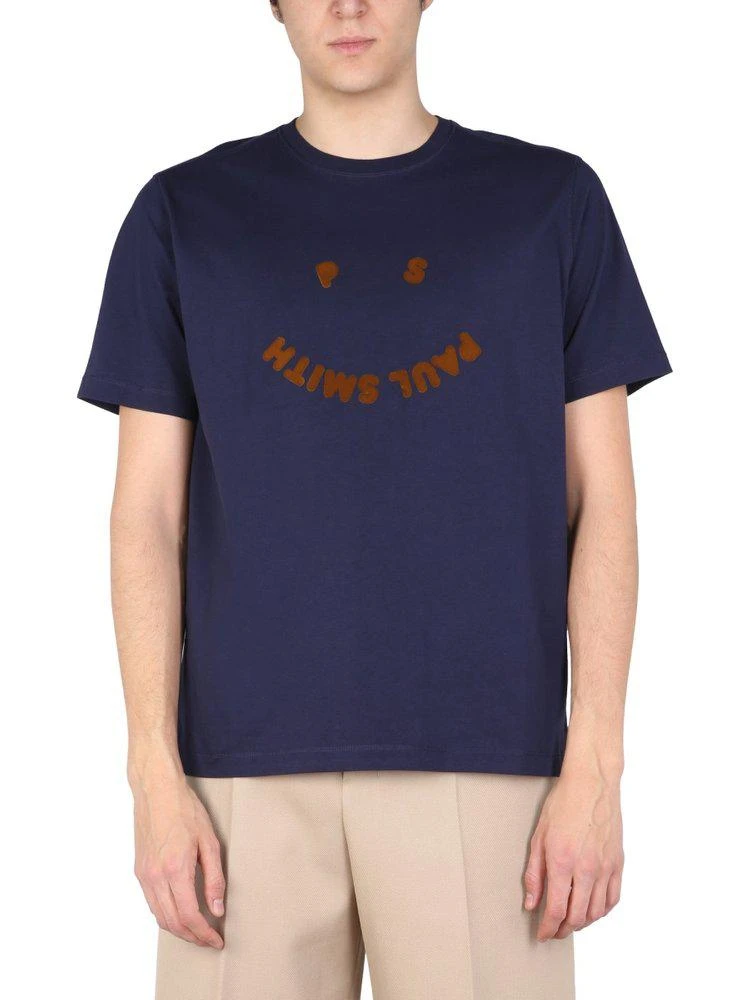 商品Paul Smith|PS Paul Smith Smliey Logo Print T-Shirt,价格¥299,第1张图片