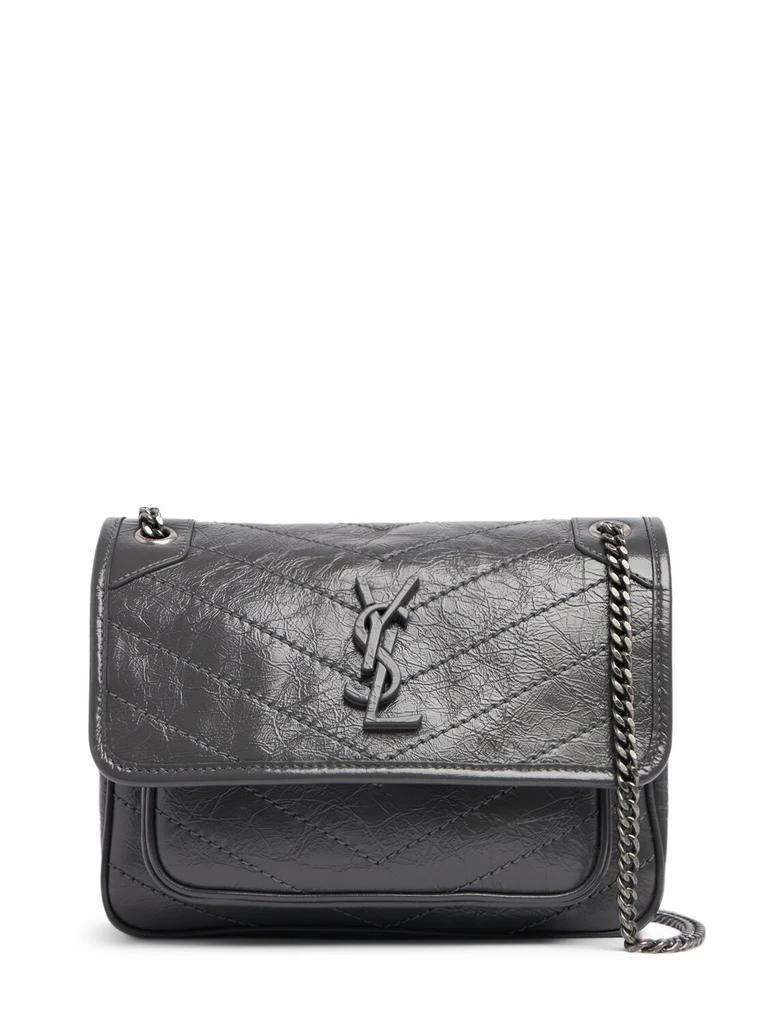 商品Yves Saint Laurent|Baby Niki Vintage Leather Shoulder Bag,价格¥21863,第1张图片