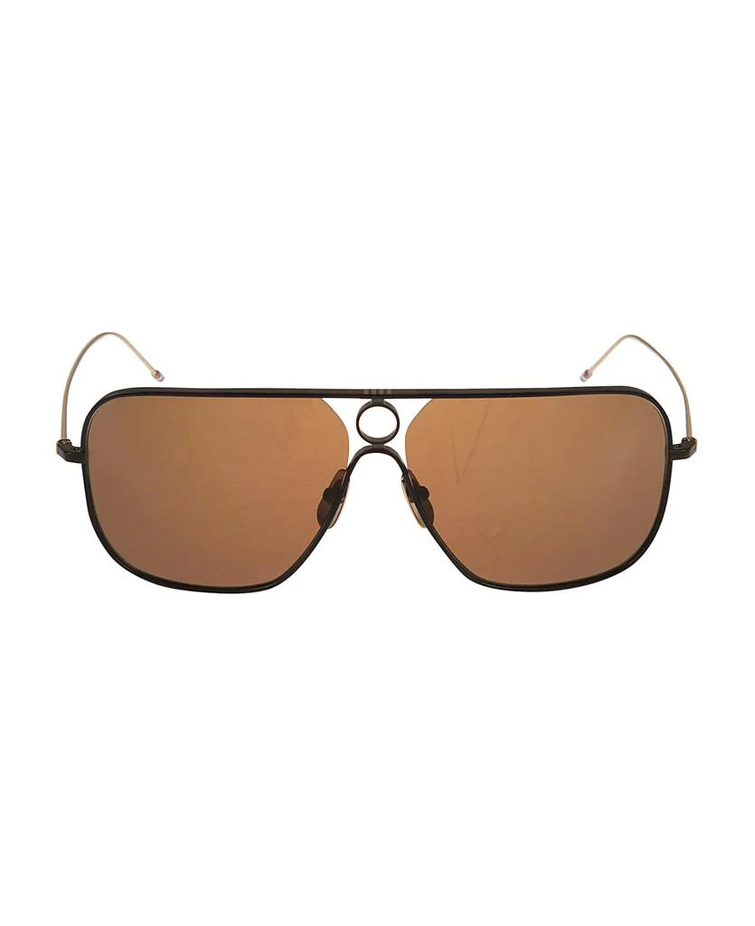 商品Thom Browne|Regular Aviator Sunglasses,价格¥5144,第1张图片