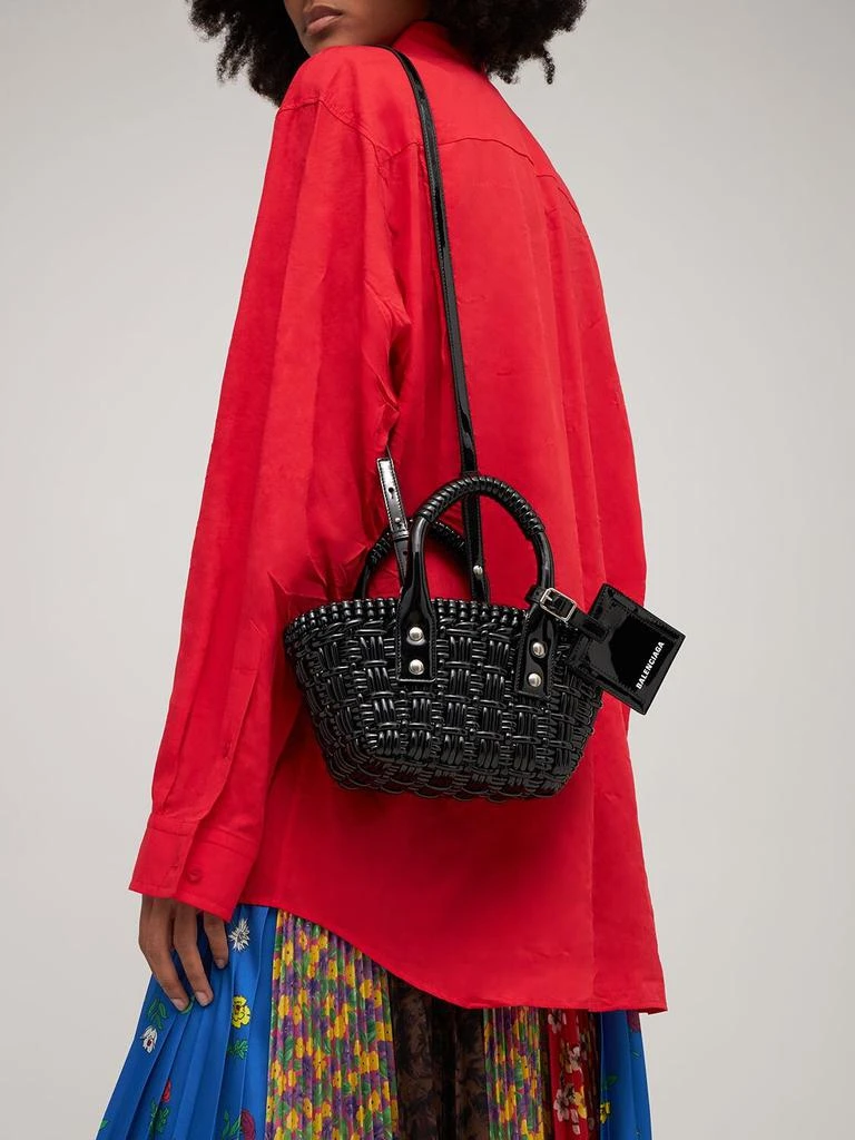 商品Balenciaga|Xxs Bistro Basket Tote Bag,价格¥7284,第2张图片详细描述