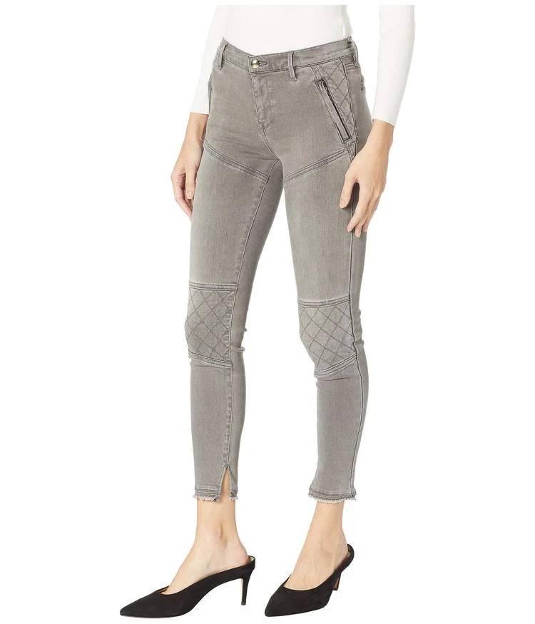 商品Juicy Couture|Denim Quilted Moto Jeggings,价格¥292,第2张图片详细描述