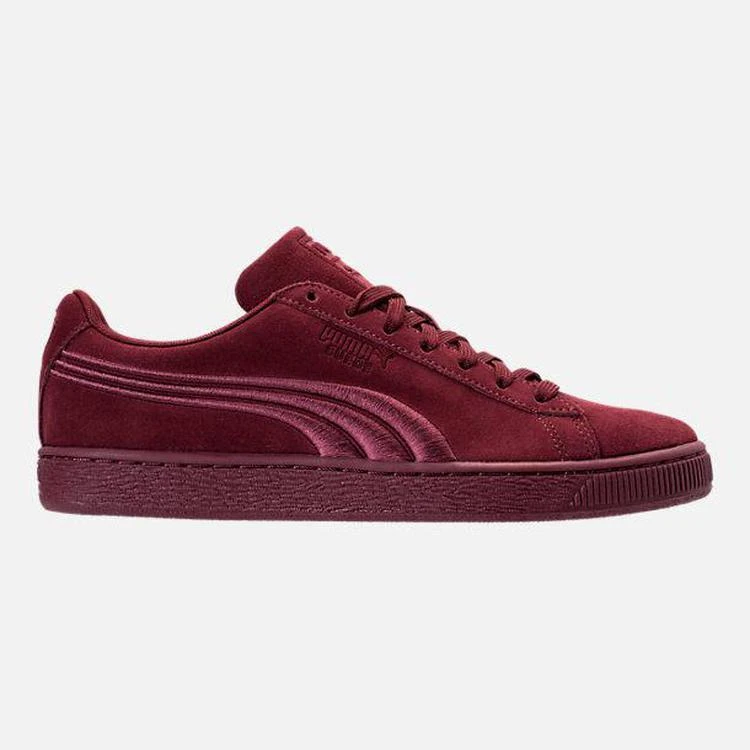 商品Puma|男士经典纯色绒面休闲鞋,价格¥279,第3张图片详细描述