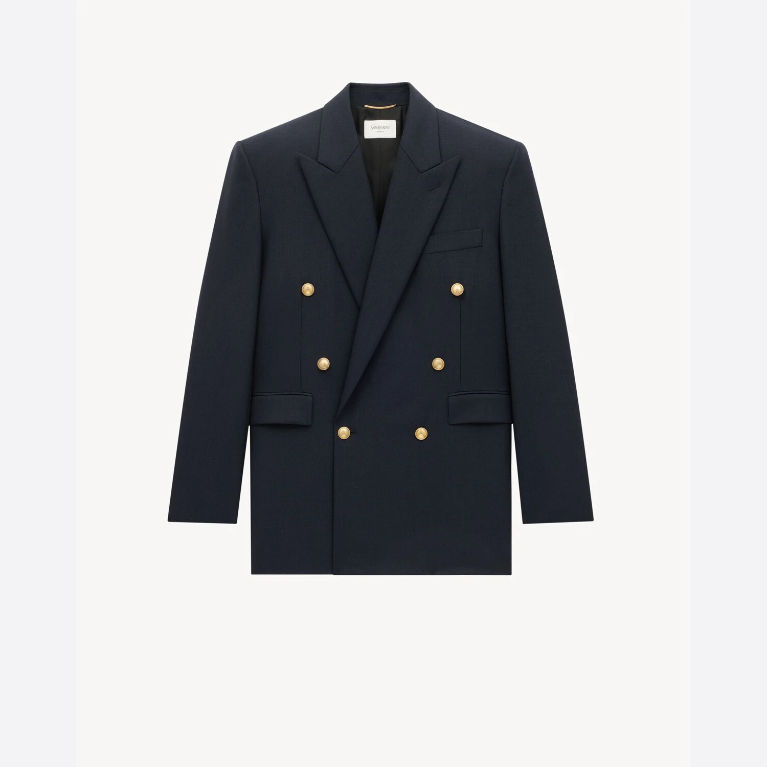 商品Yves Saint Laurent|【预售】 YSL圣罗兰 25春夏 女士 西服外套 斜纹羊毛夹克 834867Y5K324140,价格¥23293,第1张图片