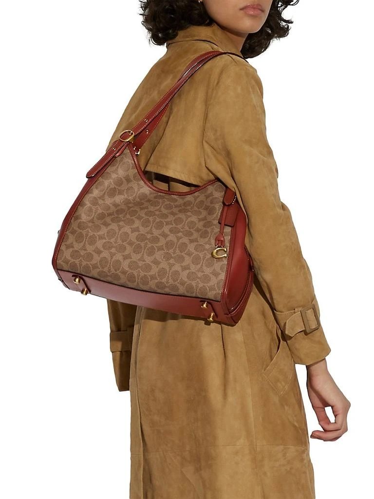 商品Coach|Lori Leather Shoulder Bag,价格¥1774,第3张图片详细描述