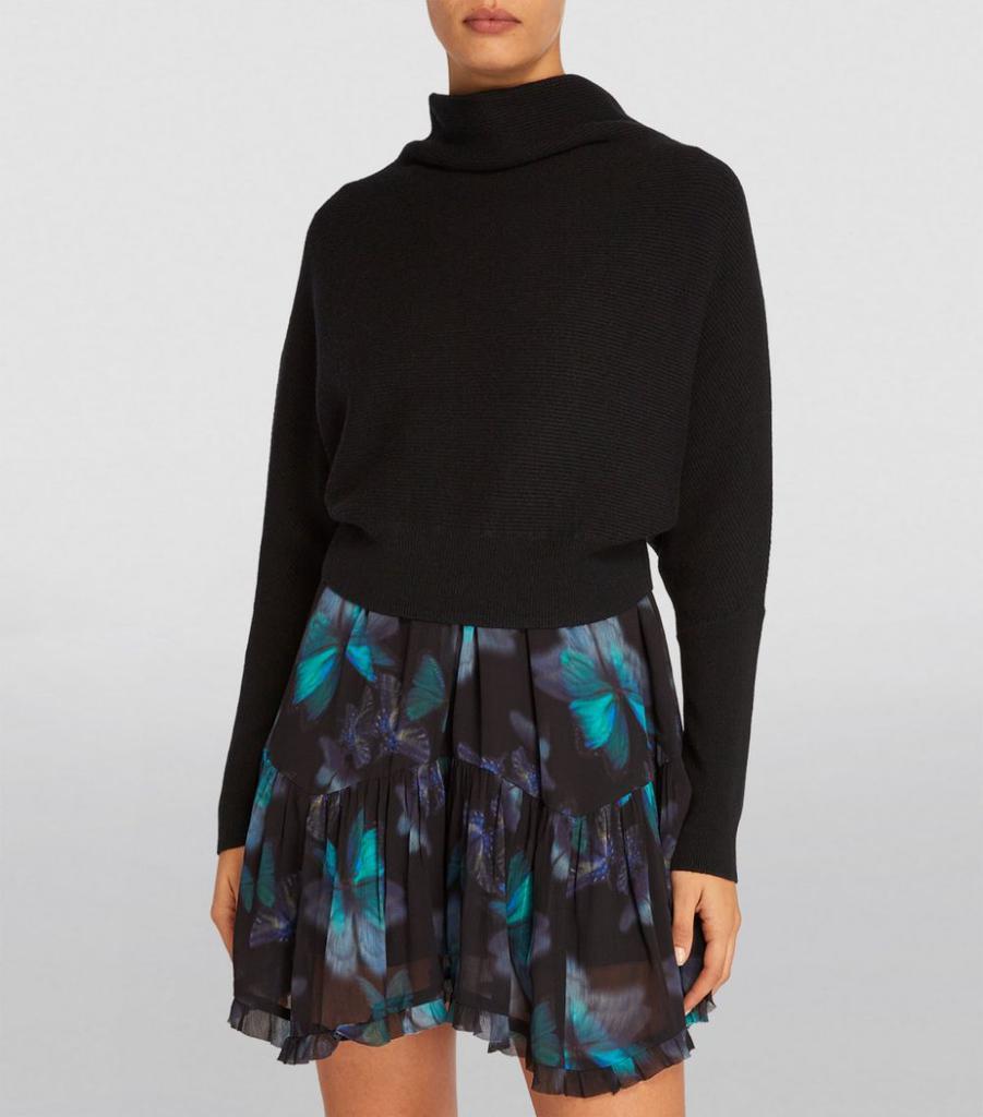 商品ALL SAINTS|Wool-Cashmere Cropped Ridley Sweater,价格¥1271,第5张图片详细描述