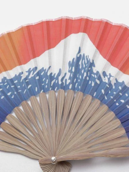 Japan Motif Foldable Fan with Pouch 商品
