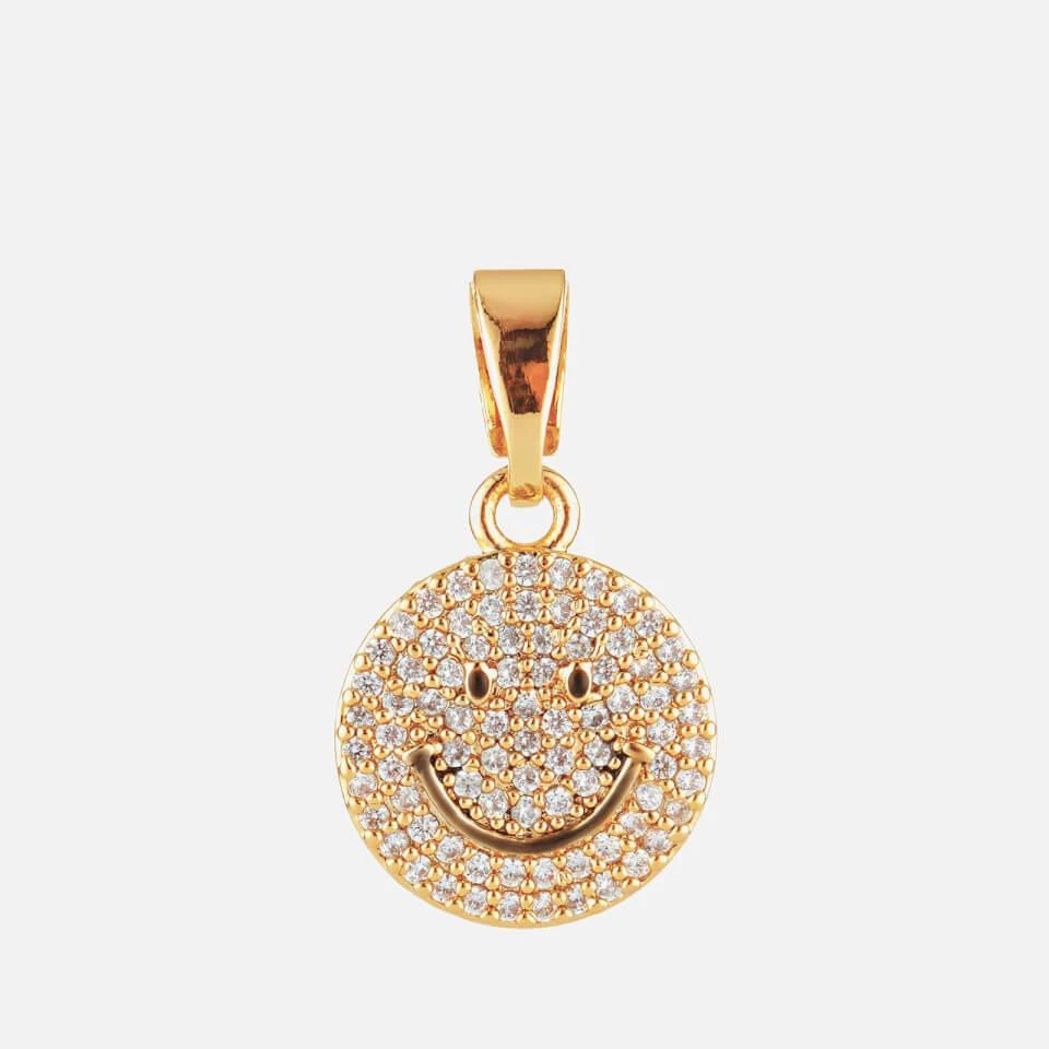 商品Crystal Haze|Crystal Haze Women's Ms Vaxxine Crystal Smiley Pendant - Crystal,价格¥451,第1张图片