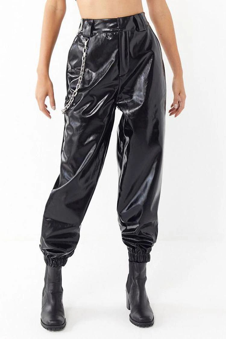 商品I.AM.GIA|I.AM.GIA Cobain Patent带链条工装裤,价格¥739,第4张图片详细描述