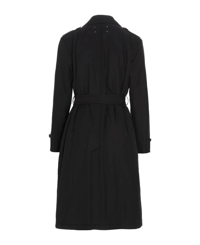 商品MAISON MARGIELA|Double-breasted Nylon Trench Coat,价格¥7973,第2张图片详细描述