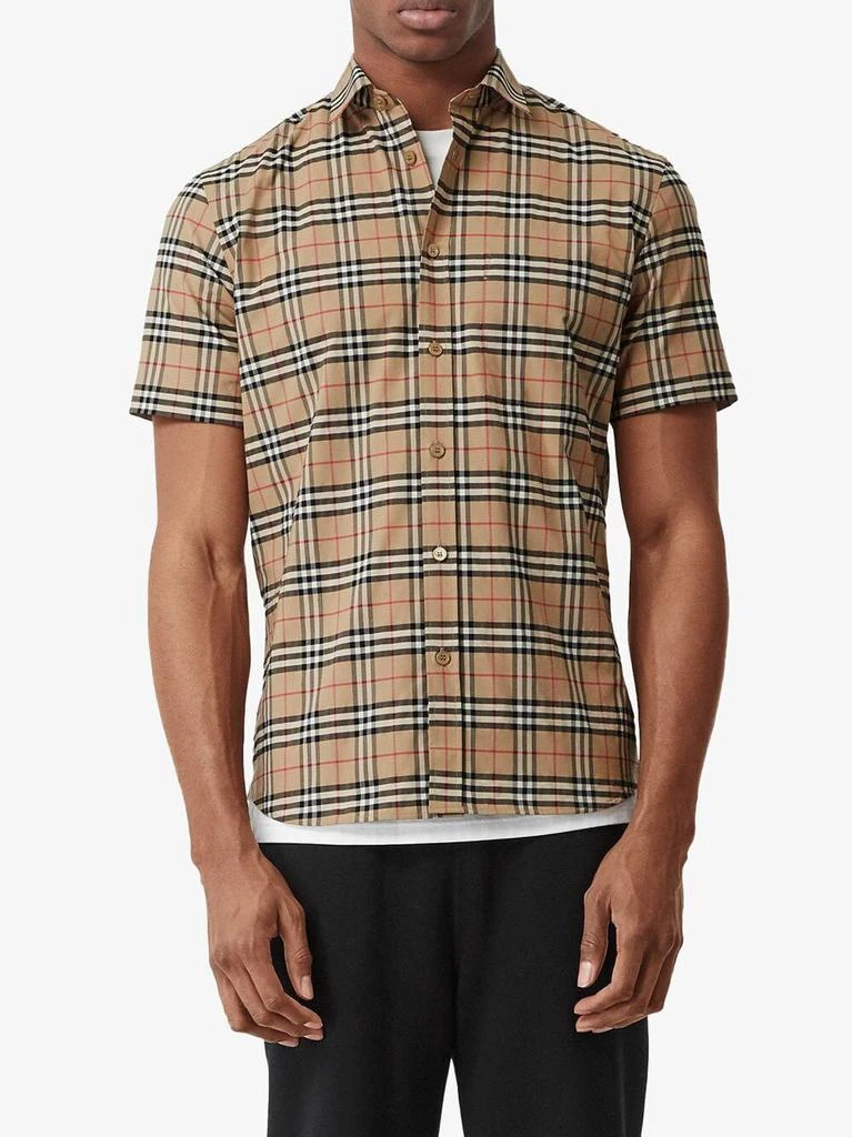 商品Burberry|Check shirt,价格¥2459,第3张图片详细描述