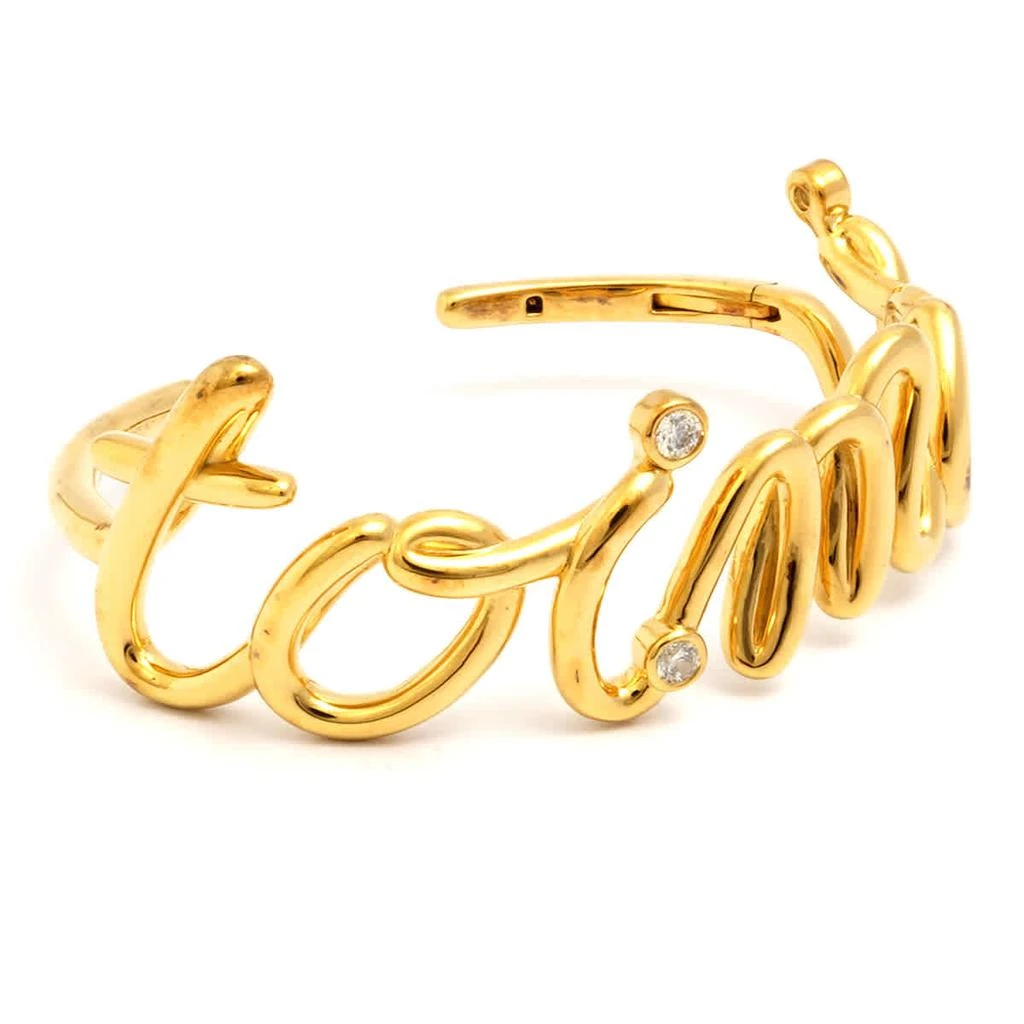 商品apm Monaco|APM Monaco Ladies Gold-plated Toimoi Cuf Bracelet, Brand Size M,价格¥293,第3张图片详细描述