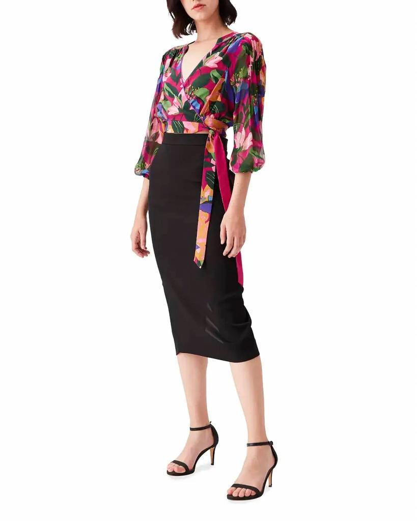 商品Diane von Furstenberg|Irene Top In Oasis,价格¥1532,第2张图片详细描述