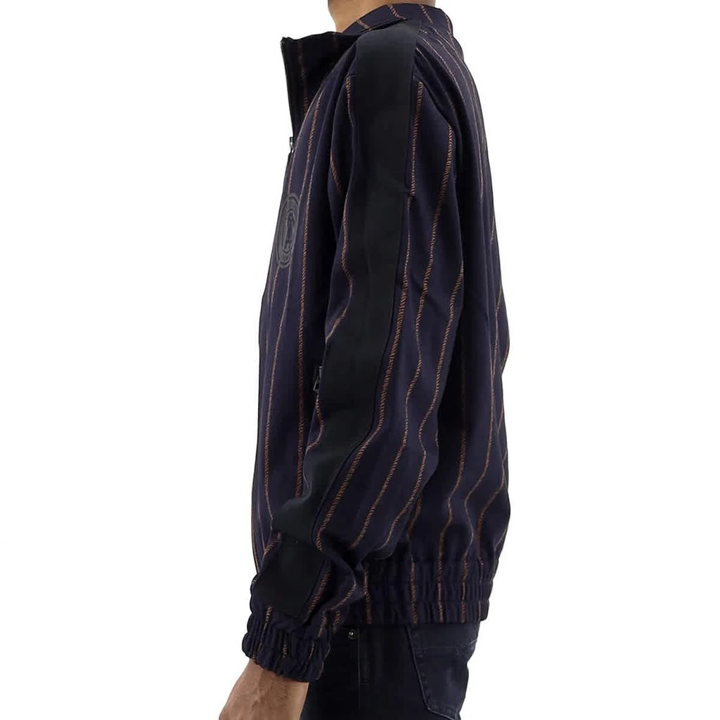商品Roberto Cavalli|Roberto Cavalli Mens Striped Track Jacket, Brand Size 50 (US Size 40),价格¥2223,第2张图片详细描述