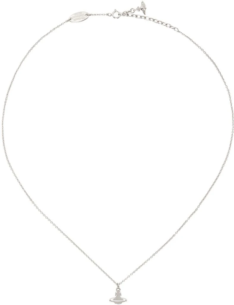 商品Vivienne Westwood|Silver London Orb Pendant Necklace,价格¥1031,第1张图片