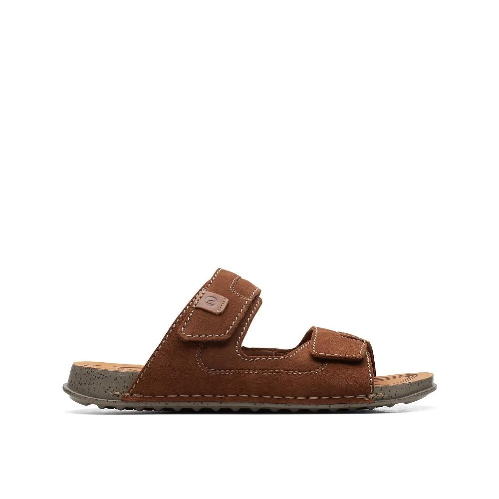 商品Clarks|Men's Crestview Easy Slide Sandals,价格¥385,第2张图片详细描述