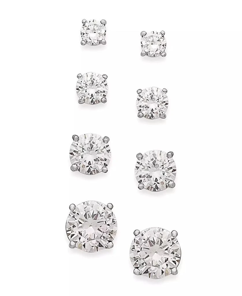 商品Giani Bernini|Cubic Zirconia Stud Set in 18k Gold over Sterling Silver,价格¥261,第1张图片