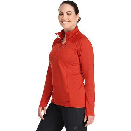 商品Outdoor Research|Vigor Quarter Zip Jacket - Women's,价格¥288,第4张图片详细描述