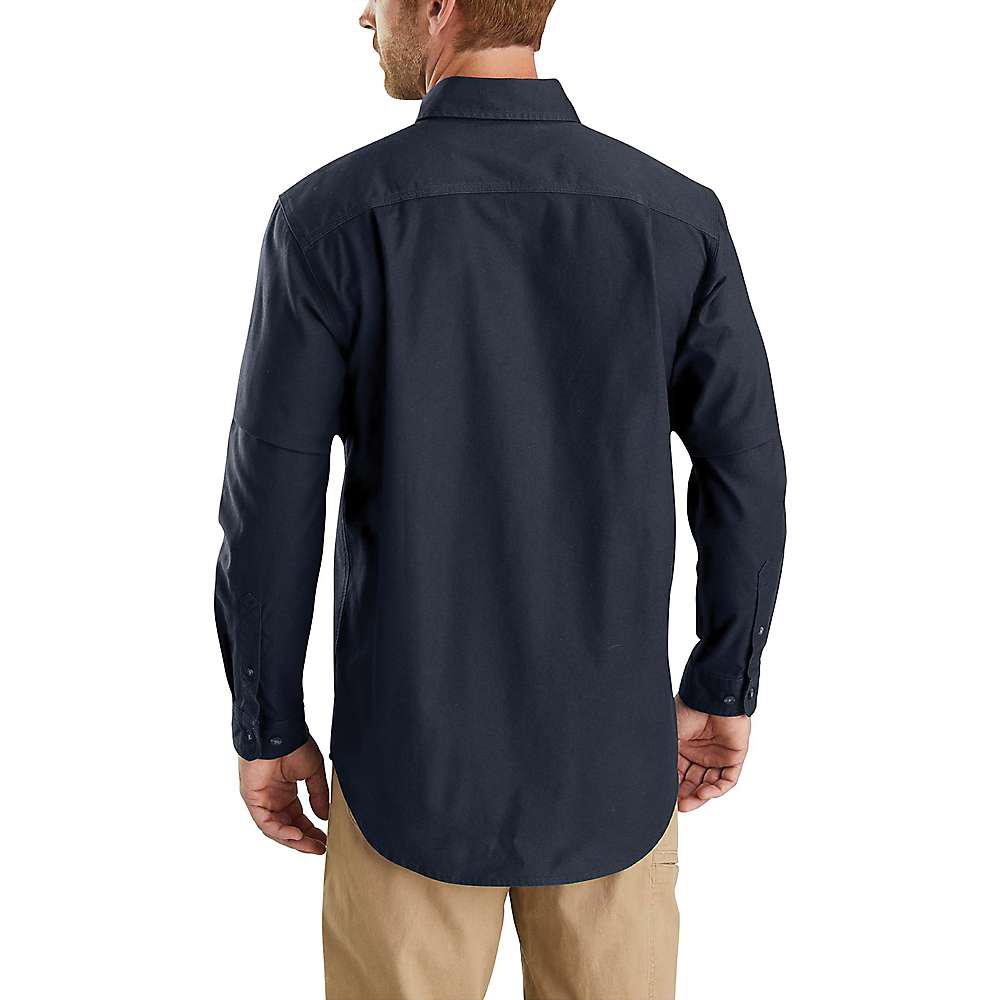 Carhartt Men's Rugged Flex Rigby LS Work Shirt商品第3缩略图预览