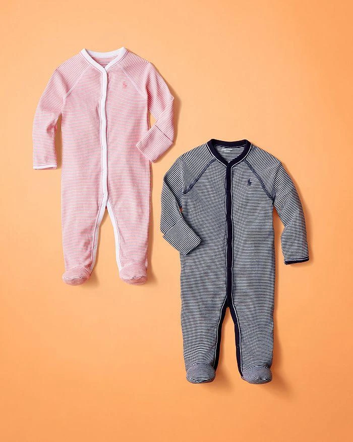 商品Ralph Lauren|Boys' Striped Footie - Baby,价格¥227,第2张图片详细描述