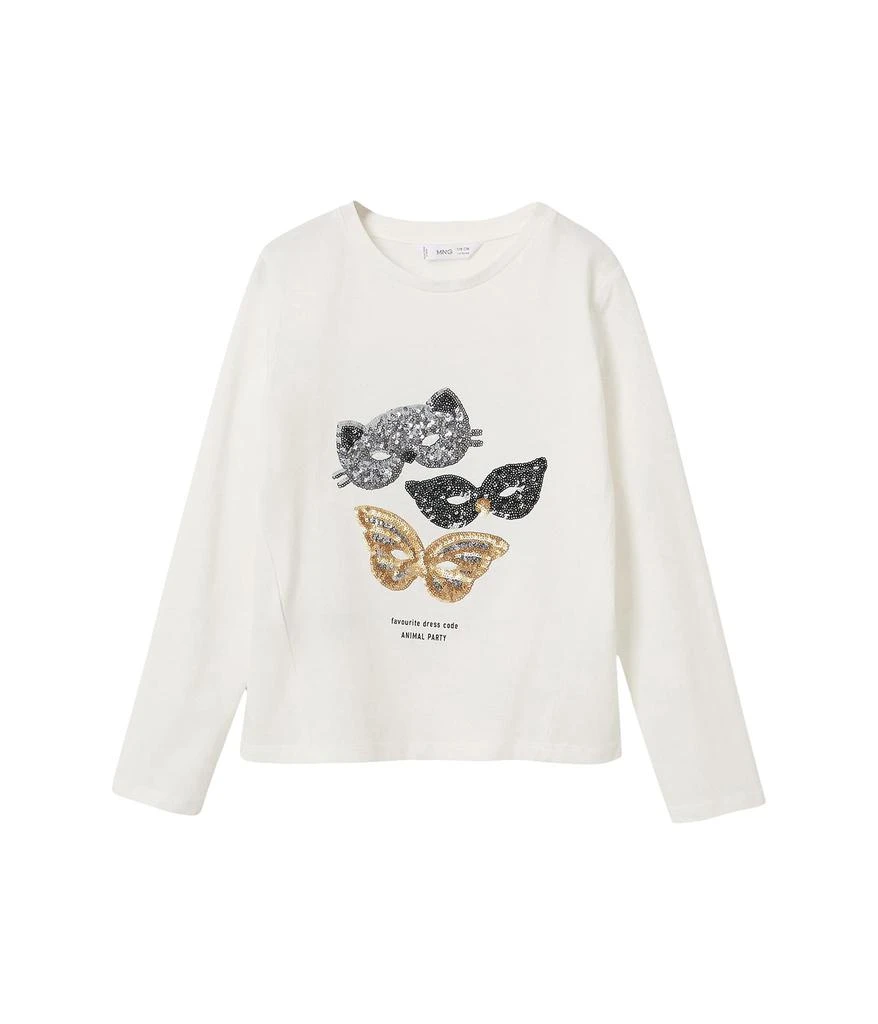 商品Mango|Mask T-Shirt (Little Kids/Big Kids),价格¥88,第1张图片