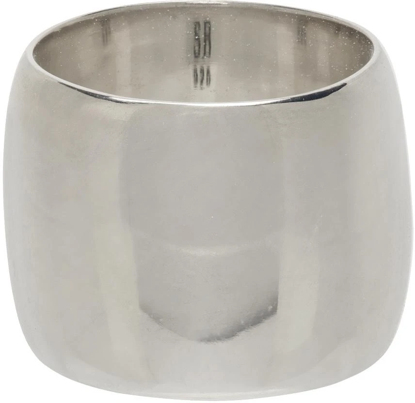 商品Sophie Buhai|Silver Wide Cigar Band Ring,价格¥1685,第4张图片详细描述