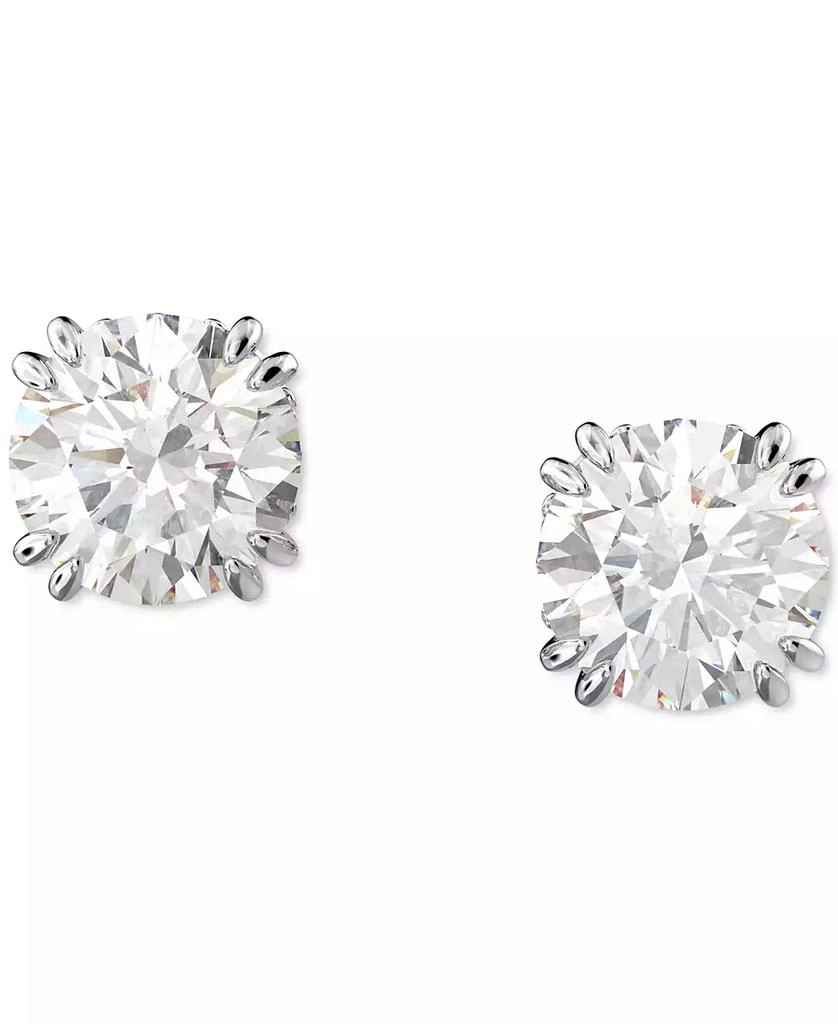 商品Swarovski|Silver-Tone Constella Crystal Stud Earrings,价格¥663,第1张图片