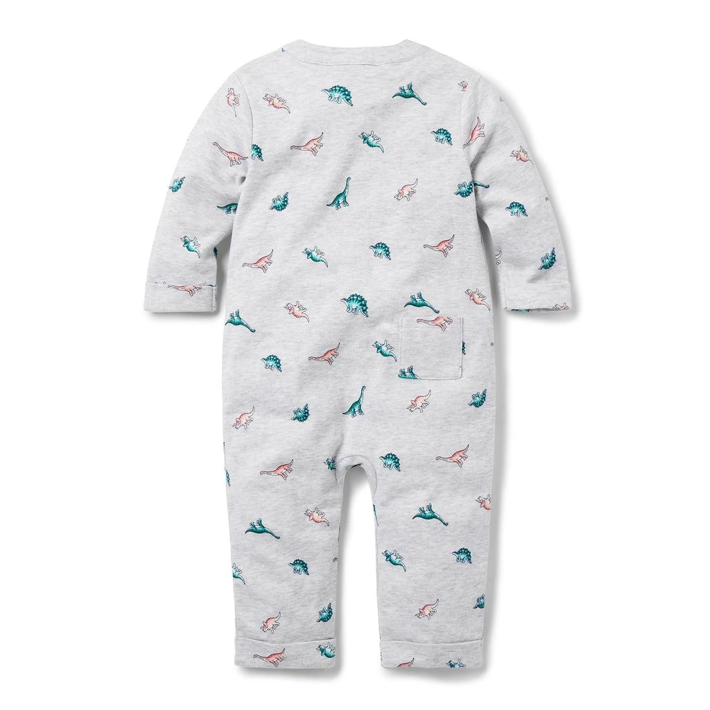 商品Janie and Jack|Dino Print Henley One-Piece (Infant),价格¥110,第2张图片详细描述