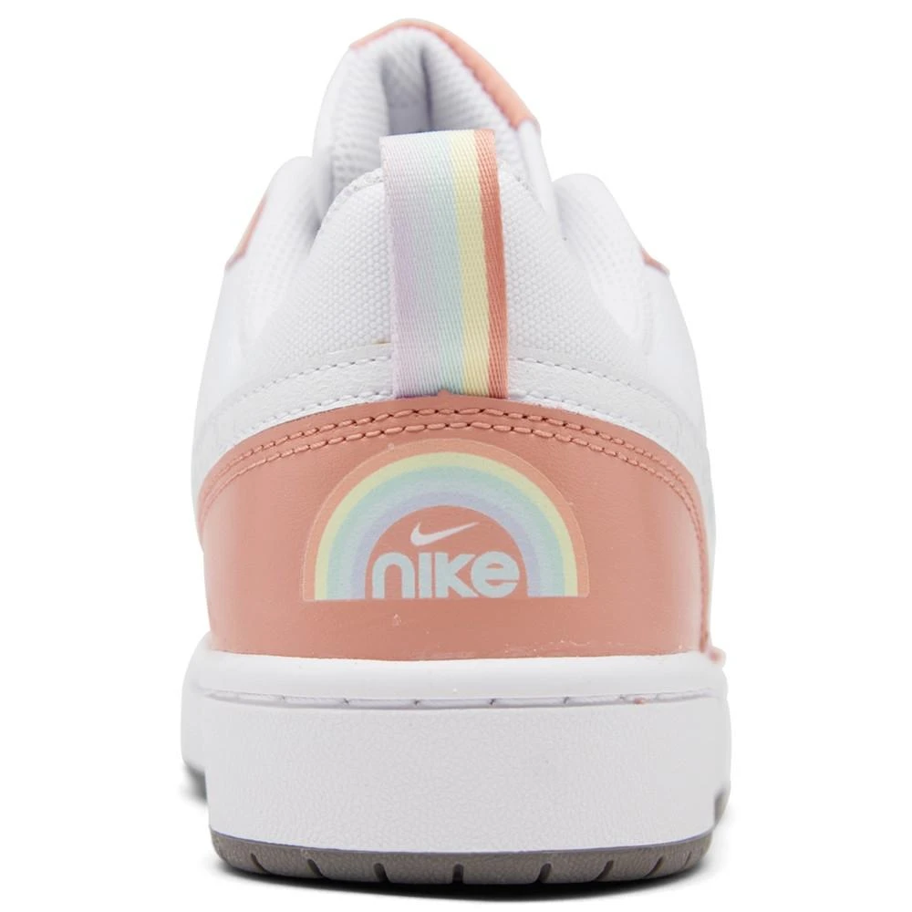 商品NIKE|Big Girls Court Borough Low 2 SE Casual Sneakers from Finish Line,价格¥249,第4张图片详细描述