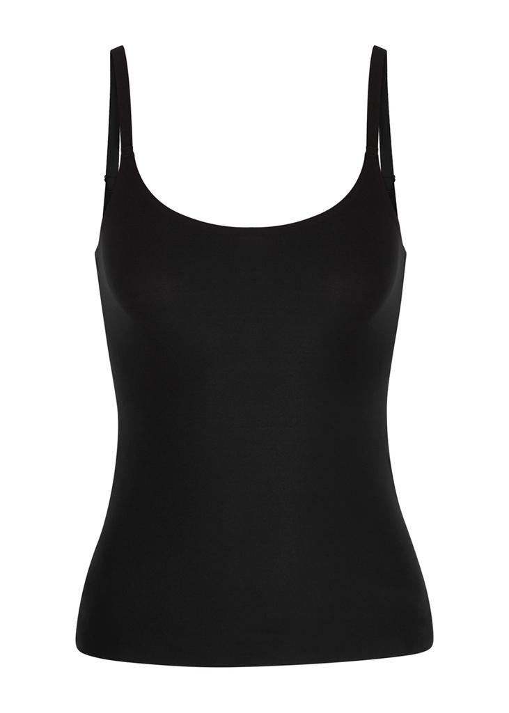 Soft Stretch black seamless camisole top商品第1张图片规格展示