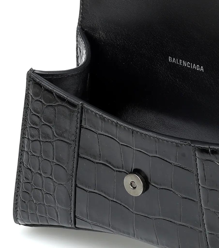 商品Balenciaga|Hourglass XS leather crossbody bag,价格¥17426,第5张图片详细描述