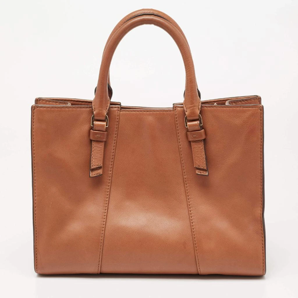 商品[二手商品] Tory Burch|Tory Burch Brown Leather Tote ,价格¥893,第4张图片详细描述