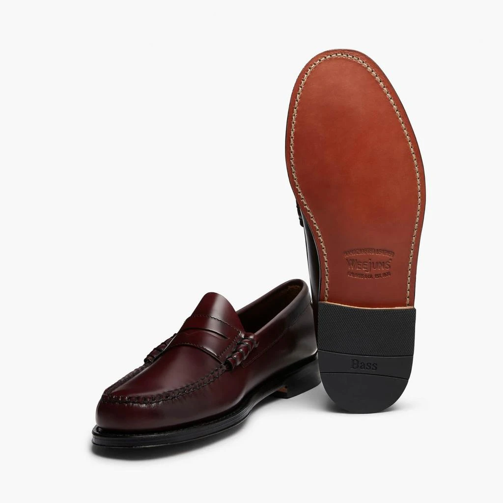 商品G.H. Bass|G.H. Bass & Co. Men's Larson Leather Moc Penny Loafers,价格¥1698,第5张图片详细描述