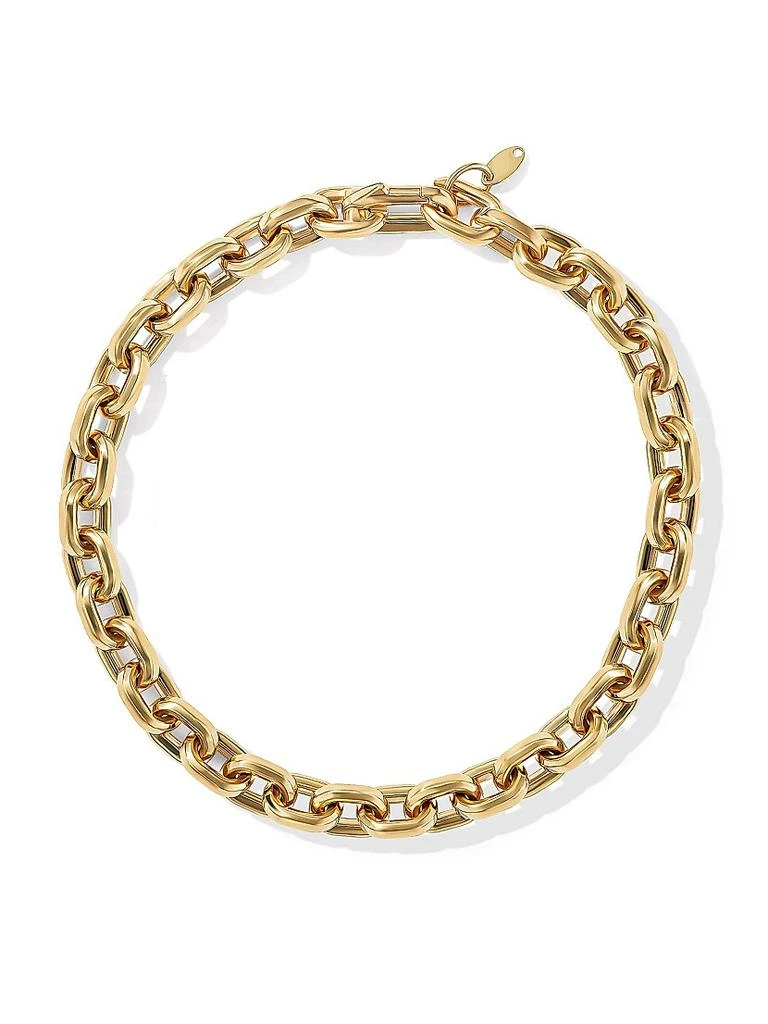 商品David Yurman|Deco Chain Link Bracelet in 18K Yellow Gold, 6.5MM,价格¥40671,第1张图片