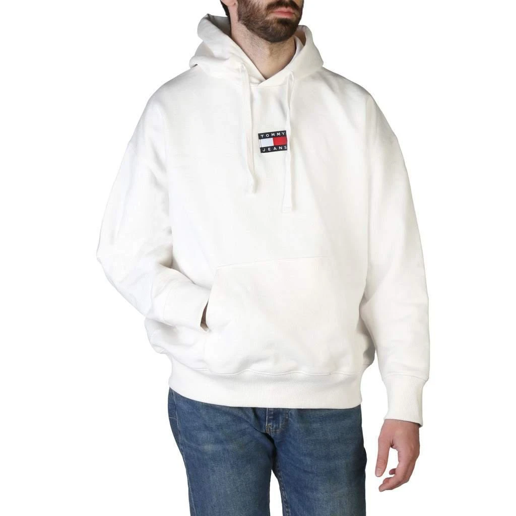 商品Tommy Hilfiger|Tommy Hilfiger Solid Color Cotton Sweatshirt,价格¥570,第5张图片详细描述