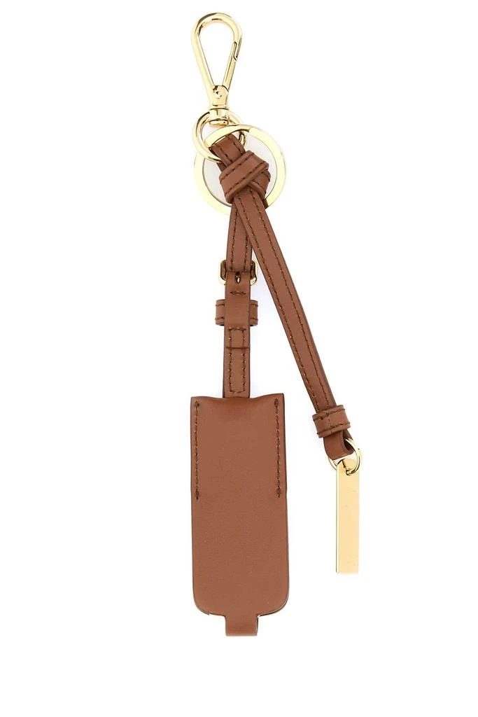 商品Prada|Caramel Leather Key Ring,价格¥4179,第2张图片详细描述